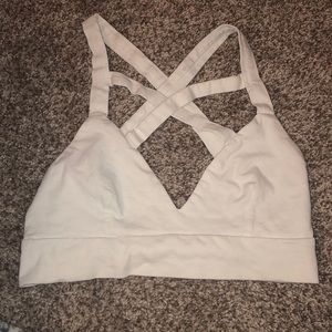 White bralette